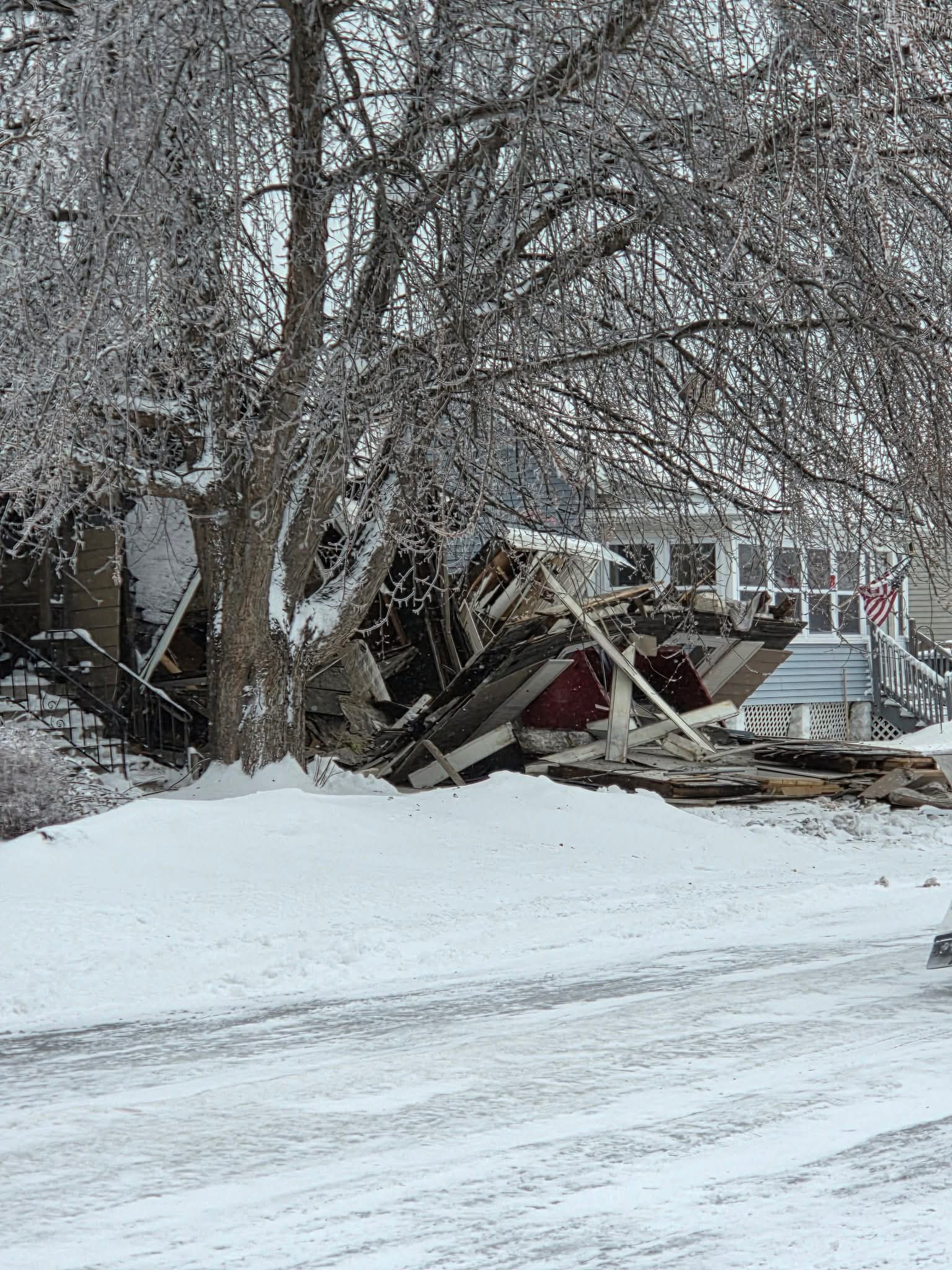 Evacuation order lifted after house explosion